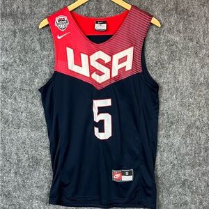 Nike USA basketball jersey Shirt #basketball Kevin Durant #5 Men’s Size Small